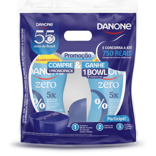 Promopack Danone Zero Morango